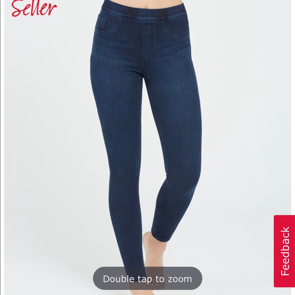 Spanx pull up denim